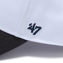 '47 ( フォーティーセブン ) '47 エムブイピー ニューヨーク・ヤンキース STADIUM ADDRESS ベースランナー ホワイト ネイビーバイザー | 帽子 | キャップ | 2トーン | 刺繍 | アウトドア | オシャレ | お出かけ | レジャー | 14920308 | ふぉーてぃーせぶん