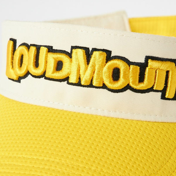 LOUDMOUTH ( ラウドマウス ) ユニセックス 軽量配色バイザー | 定番 | 軽量 | コンパクト | 形状記憶 | ゴルフ | サンバイザー | 日よけ | オシャレ | カラフル | 765908