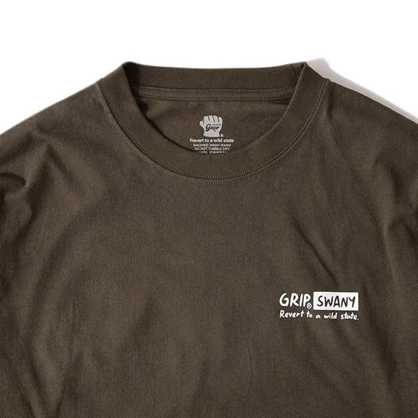 GRIP SWANY（ グリップスワニー ）BOX LOGO LONG SLEEVE TEE GSC-77