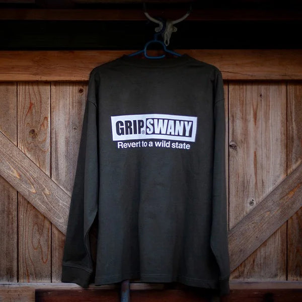 GRIP SWANY（ グリップスワニー ）BOX LOGO LONG SLEEVE TEE GSC-77