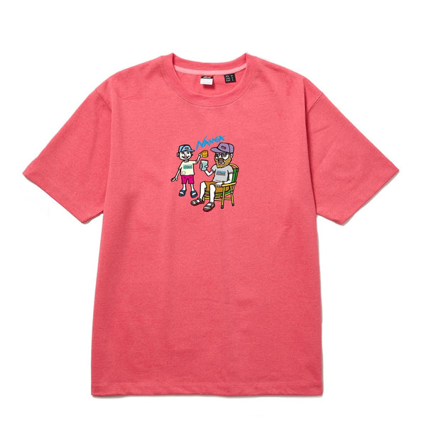 NANGA ( ナンガ ) ECO HYBRID TEE ( FAM PT ) エコハイブリッドティー | シャツ | 半袖 | アウトドア | 夏服 | Tシャツ | N0003672 | グラフィックデザイン | 透けにくい | コットン | なんが