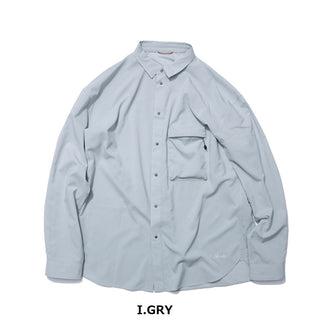 NANGA ( ナンガ ) PLC EXCURSION SHIRT ( MEN ) PLC エクスカーションシャツ | メンズ | シャツ | 長袖シャツ | 長袖 | ウェア | トップス | パッカブル仕様 | コンパクト | 軽い | 登山 | 旅行 | アウトドア | レジャー | キャンプ