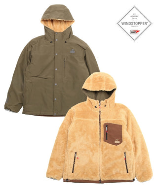 購入 khk-bg CHUMS（ チャムス ）エルモゴアテックス ウィンドストッパー リバーシブルフーディー CH04-1350