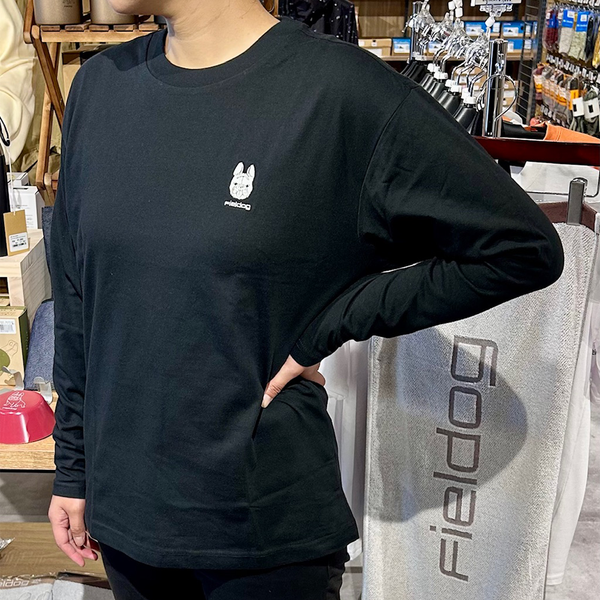 FIELDOG ( フィルドグ ) ワンポイントロングスリーブTシャツ FDNK-LS01 カジュアルトップス | ワンポイント | Tシャツ  | ロンT | フレブル | 長袖