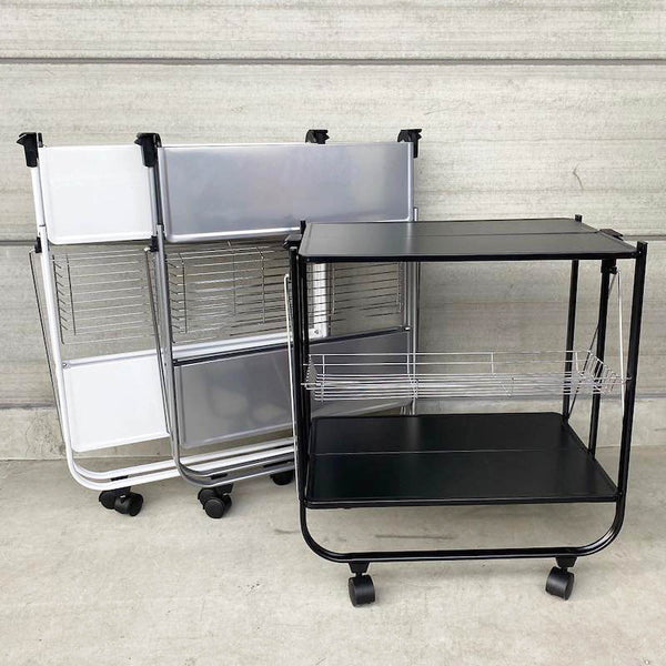 DULTON ( ダルトン ) FOLDING TROLLEY SILVER ラック・スタンド | トロリー | テーブル | ワゴン | 配膳台 | 作業台