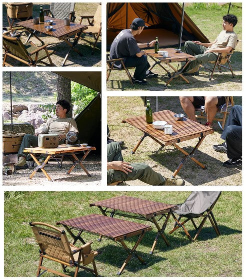 WAQ（ ワック ）Folding Wood Table フォールディングウッドテーブル