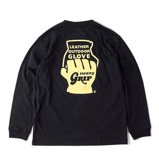 GRIP SWANY（ グリップスワニー ）GLOVE LOGO LONG SLEEVE TEE GSC-76