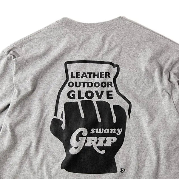 GRIP SWANY（ グリップスワニー ）GLOVE LOGO LONG SLEEVE TEE GSC-76