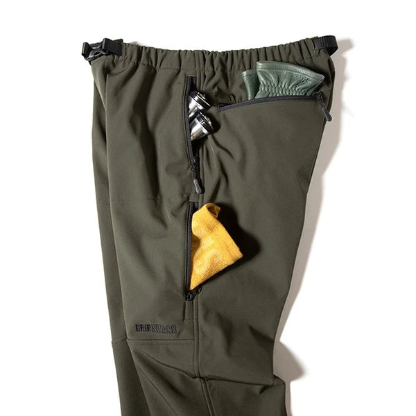 GRIP SWANY（ グリップスワニー ） GS SOFTSHELL PANTS / MIL OLIVE GSP-106