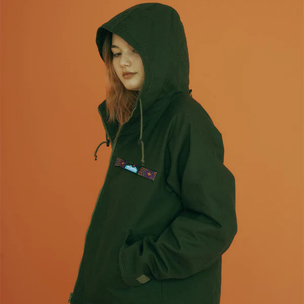 KAVU（カブー）メンズ フーデッドバッファロージャケット