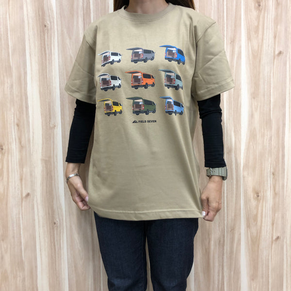 FIELD SEVEN（フィールドセブン）ハイエースTシャツ HIACE TEE 5.6oz FS-TEE-02