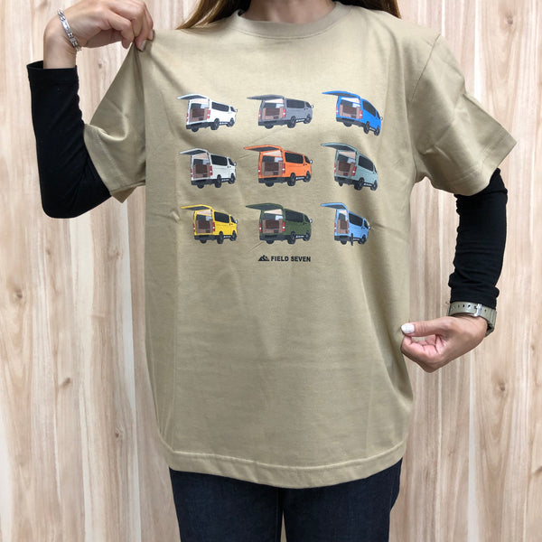 FIELD SEVEN（フィールドセブン）ハイエースTシャツ HIACE TEE 5.6oz FS-TEE-02