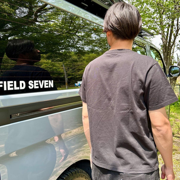 CHUMS × FIELD SEVEN 5th Anniversary Tシャツ ホワイト | ブラック | 白色 | 黒色 | 半袖 | 半袖シャツ | コラボ | チャムス | ちゃむす | フィールドセブン | 夏服 | アパレル | 吸水 | 通気性 | 綿100% | 快適