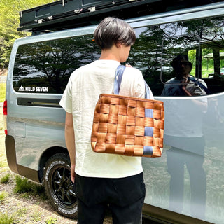 FIELD SEVEN ( フィールドセブン ) Seat Belt Bag シートベルトバッグ | バッグ | カバン | 通勤 | 通学 | 丈夫 | オシャレ | 強い | 人気 | トートバッグ | 大きめ | 大容量 | 壊れにくい | オリジナル | ふぃーるどせぶん