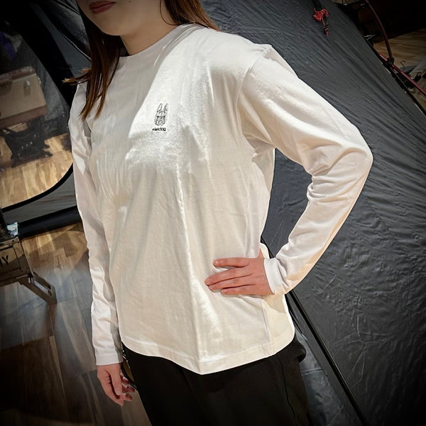 FIELDOG ( フィルドグ ) ワンポイントロングスリーブTシャツ FDNK-LS01 カジュアルトップス | ワンポイント | Tシャツ  | ロンT | フレブル | 長袖