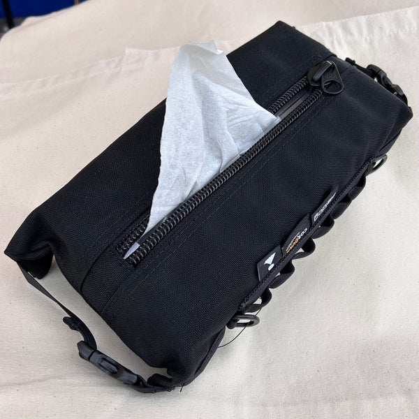 Aplysia  × FIELDOG　キッチンペーパー ・ BOXティッシュカバー ペーパーホルダー キャンプ アウトドア コーデュラ1000D メッシュポケット