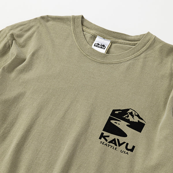 KAVU（カブー）メンズ レイニア ロングスリーブTシャツ（コンフォートカラー）