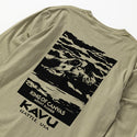 KAVU（カブー）メンズ レイニア ロングスリーブTシャツ（コンフォートカラー）