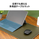 KZM OUTDOOR（ カズミ アウトドア ）ウィンサムロールマット M / L ダークブラウン キャンプ アウトドア用品 テーブルマット テーブル おしゃれ テーブルシート テーブルクロス  K21T3Z02 K21T3Z03
