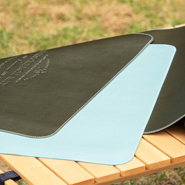 KZM OUTDOOR（ カズミ アウトドア ）ウィンサムロールマット M / L ダークブラウン キャンプ アウトドア用品 テーブルマット テーブル おしゃれ テーブルシート テーブルクロス  K21T3Z02 K21T3Z03