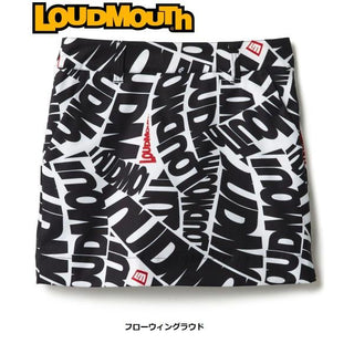 LOUDMOUTH ( ラウドマウス ) レディース ストレッチツイル 柄ツイルスカート Flowing Loud フローウィングラウド ゴルフ | ゴルフウェア | 柄 | スカート | アウトドア | 派手