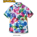 LOUDMOUTH ( ラウドマウス ) メンズ プレミアムカノコ柄 半袖シャツ ゴルフ | ゴルフトップス | トップス | 半袖 | シャツ | アウトドア | 774600 | 柄シャツ