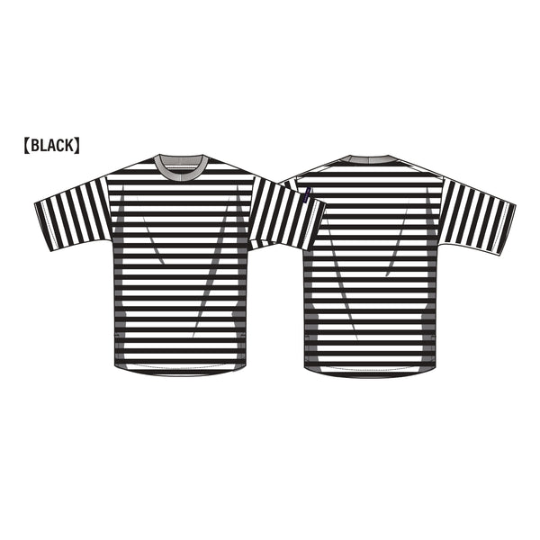 FIELD SEVEN LITTLE RISE ( リトルライズ ) ボーダーTEE | Tシャツ | トップス | ウェア | 半袖 | インディゴ風 | オシャレ | アウトドア | キャンプ | レジャー | LR-0019 | ボーダー