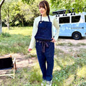 FIELD SEVEN LITTLE RISE ( リトルライズ ) キャンプエプロン デニムパンツ | 料理 | 焚き火 | エプロン | デニム | キャンプ | アウトドア | ウェア | LR-0006