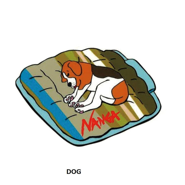NANGA ( ナンガ ) NANGA × USHIODA HIROAKI STICKER ( PT ) ナンガ × ウシオダヒロアキ | ステッカー | なんが | 車 | クーラーボックス | 可愛い | オシャレ | アウトドア | キャンプ