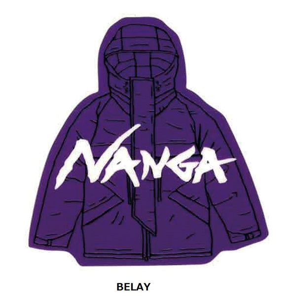 NANGA ( ナンガ ) NANGA × USHIODA HIROAKI STICKER ( DOWN JKT ) ナンガ × ウシオダヒロアキ ステッカー | ポップ | 車 | クーラーボックス | カラフル | アウトドア | キャンプ