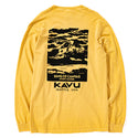 KAVU（カブー）メンズ レイニア ロングスリーブTシャツ（コンフォートカラー）