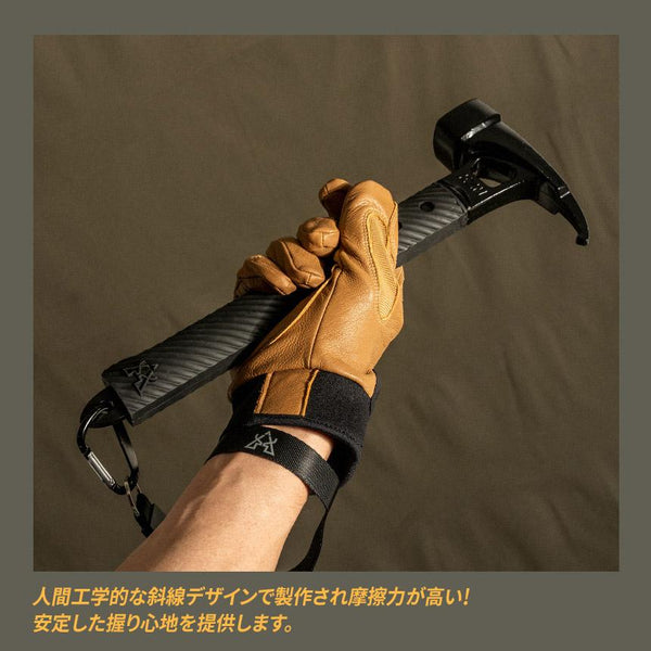 KZM OUTDOOR（ カズミ アウトドア ）TANK HAMMER タンクハンマー ペグハンマー ペグ抜き 鋳鉄 持ちやすい キャンプ アウトドア  K22T3F05