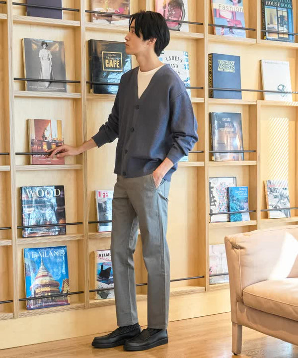 THE SHOP TK ( ザ ショップ ティーケー ) 7DAYS テーパードパンツ ON・OFF 兼用 / ストレッチ / マーベルト 付き