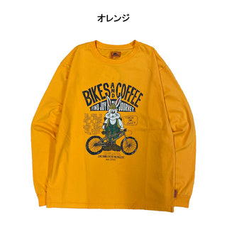 KRIFF MAYER ( クリフメイヤー ) クリフラビットロンT ( 自転車 ) 2517806 | シャツ | ウェア | Tシャツ | 長袖 | 秋服 | 冬服 | メンズ | レディース | ユニセックス | 綿 | プリントT | くりふめいやー | オシャレ
