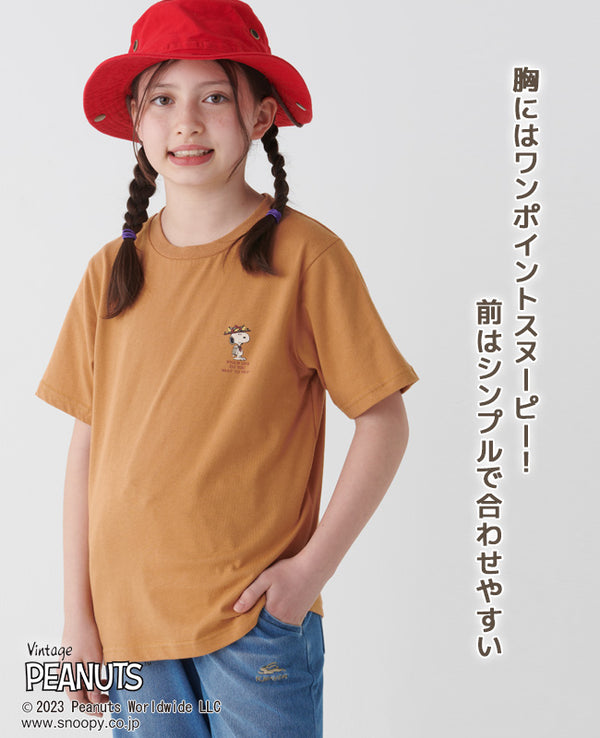 KRIFF MAYER（ クリフメイヤー ） スヌーピープリントT(ランタン) KIDS 2257824K