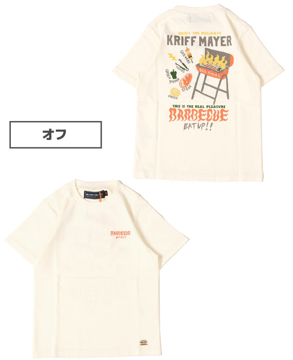 KRIFF MAYER（ クリフメイヤー ）ウェットプロテクト半袖T(BBQ) KIDS 2257822K