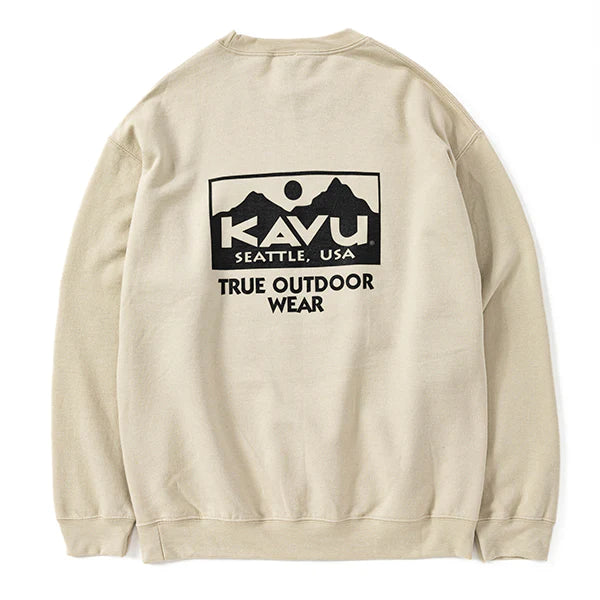 KAVU（ カブー ）メンズ トゥルーロゴスウェット