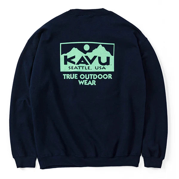 KAVU（ カブー ）メンズ トゥルーロゴスウェット