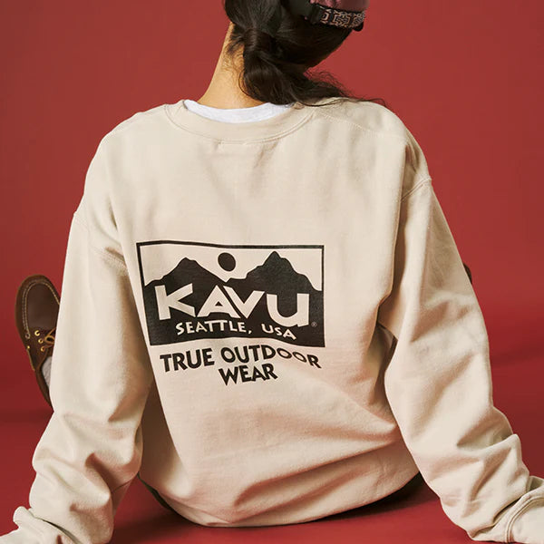 KAVU（ カブー ）メンズ トゥルーロゴスウェット