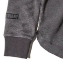 GRIP SWANY（ グリップスワニー ）W’S WAFFLE LONG SLEEVE TEE / CHARCOAL GRAY GSW-28