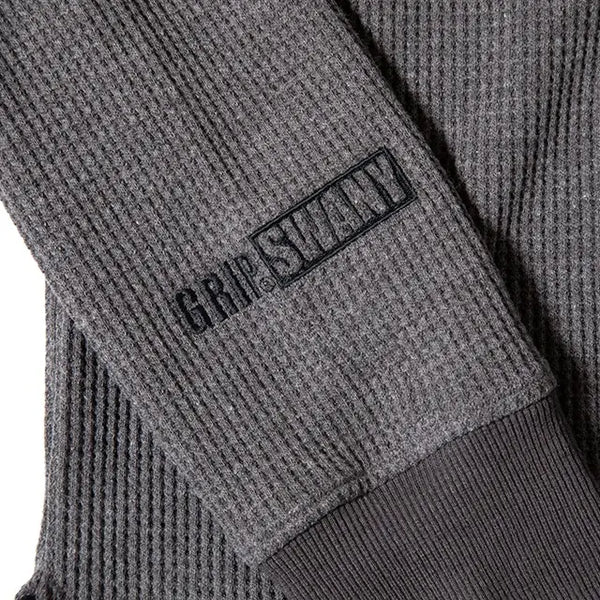 GRIP SWANY（ グリップスワニー ）W’S WAFFLE LONG SLEEVE TEE / CHARCOAL GRAY GSW-28