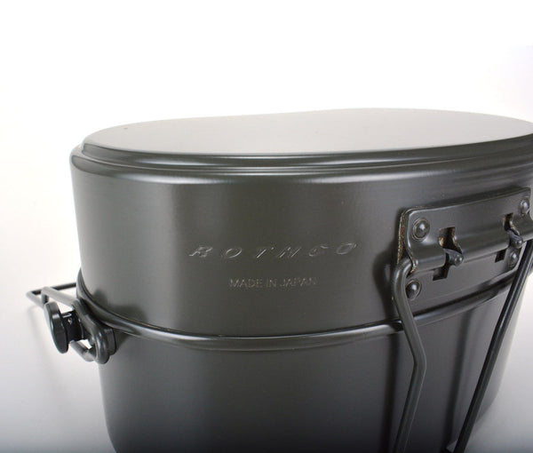ROTHCO ( ロスコ )  戦闘飯盒2型 グリーン（ ショートタイプ吊り手セット・単品 ）41001