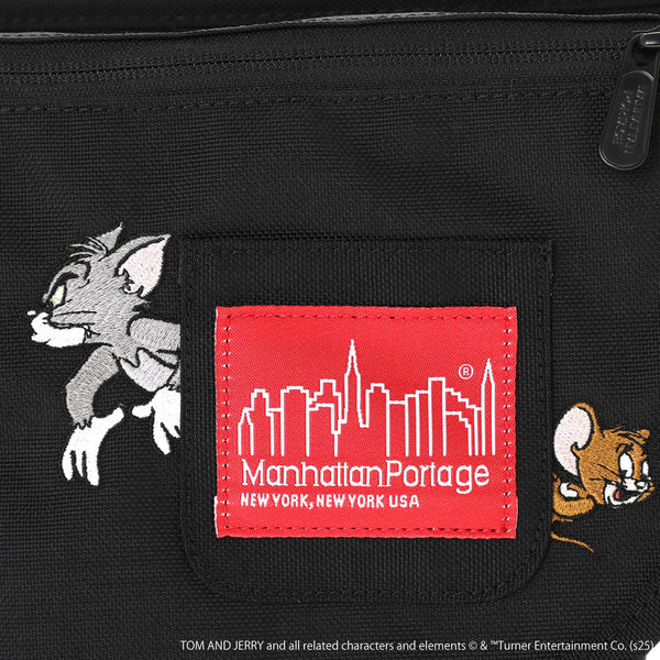 Manhattan Portage ( マンハッタンポーテージ ) Nylon Messenger Bag JR Flap Zipper Pocket / TOM AND JERRY / 85TH バッグ | かばん | ショルダーバッグ | ナイロン | 軽い | アウトドア