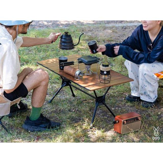 DOD ( ディーオーディー ) マジカルテーブル アウトドアテーブル キャンプテーブル 折りたたみテーブル コンパクトテーブル ローテーブル テーブル キャンプ用品 BBQ バーベキュー レジャー ピクニック 軽量 持ち運び 収納 コンパクト デイキャンプ TB2-264