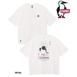 CHUMS ( チャムス ) チャムスチューンズTシャツ | トップス | Tシャツ | ウェア | 半袖 | 半袖シャツ | アウトドア | レジャー | キャンプ | 夏服 | コットン | オーバーサイズ | ちゃむす | CH01-2784