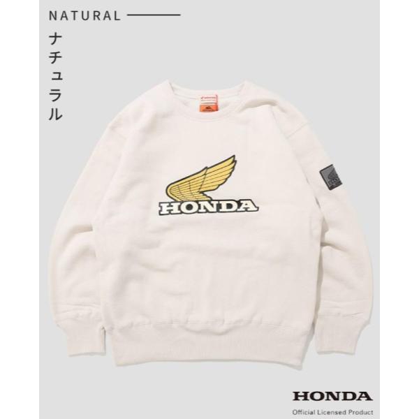 KRIFF MAYER ( クリフメイヤー ) HONDAコラボクルー ( WING ) MENS | メンズ | LADYS | レディース | 2527204 | スウェット | 長袖 | ホンダ | コラボ | レジャー | お出かけ | ワッペン | くりふめいやー