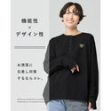 KRIFF MAYER ( クリフメイヤー ) UVカットさらコクーンロンT | LADYS | W2537816 | レディース | Tシャツ | ロンT | 長袖 | UVカット | 薄手 | 体型カバー | 万能 | サラサラ | くりふめいやー | カジュアル