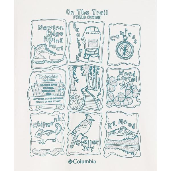 【 SALE 】Columbia ( コロンビア ) シダートレイルバックグラフィックTシャツ | シャツ | Tシャツ | 半袖 | ウェア | トップス | ポリエステル | 速乾 | スポーツ | アウトドア | レジャー | キャンプ | AE3185