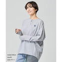 KRIFF MAYER ( クリフメイヤー ) UVカットさらコクーンロンT | LADYS | W2537816 | レディース | Tシャツ | ロンT | 長袖 | UVカット | 薄手 | 体型カバー | 万能 | サラサラ | くりふめいやー | カジュアル