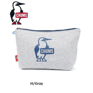 CHUMS ( チャムス ) ブービープリントポーチスウェット CH60-3828 | ポーチ | ペンケース | アウトドア | キャンプ | 撥水 | 撥油 | メイクポーチ | ちゃむす | メイクポーチ | 持ち運び | 旅行